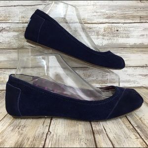 TOMS Corduroy Ballet Flats Size 8